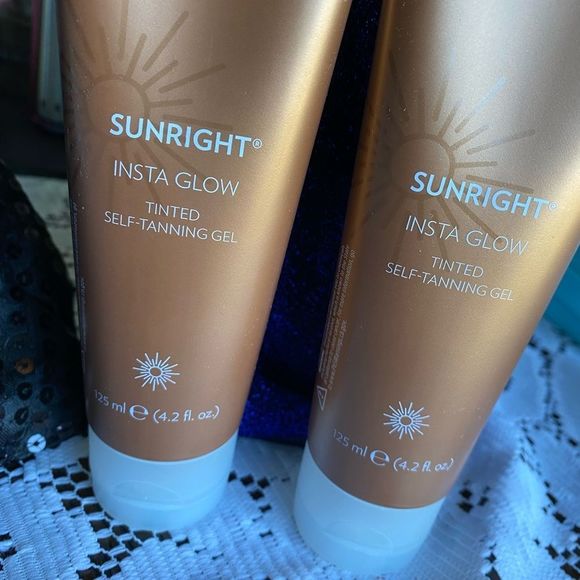 NWT ☀️🕶️ 2 TUBES INSTA GLOW SUN NATURAL SELF TANNING LOTION - Picture 2 of 11
